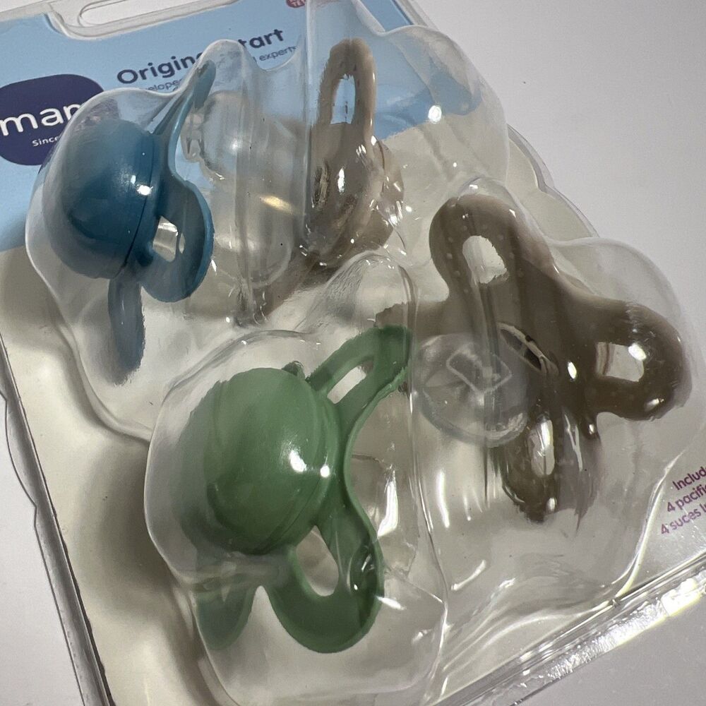 MAM - Pacifiers - Set of Four - Brand New in the Package - 0-3 MOS